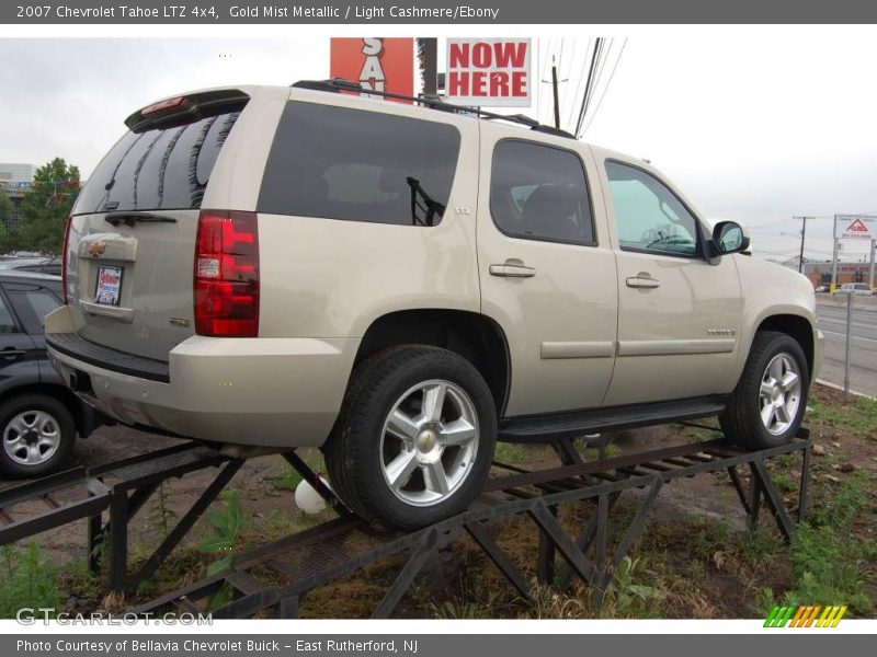 Gold Mist Metallic / Light Cashmere/Ebony 2007 Chevrolet Tahoe LTZ 4x4