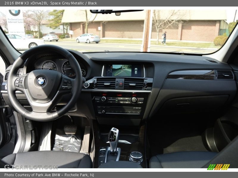 Space Grey Metallic / Black 2016 BMW X3 xDrive28i