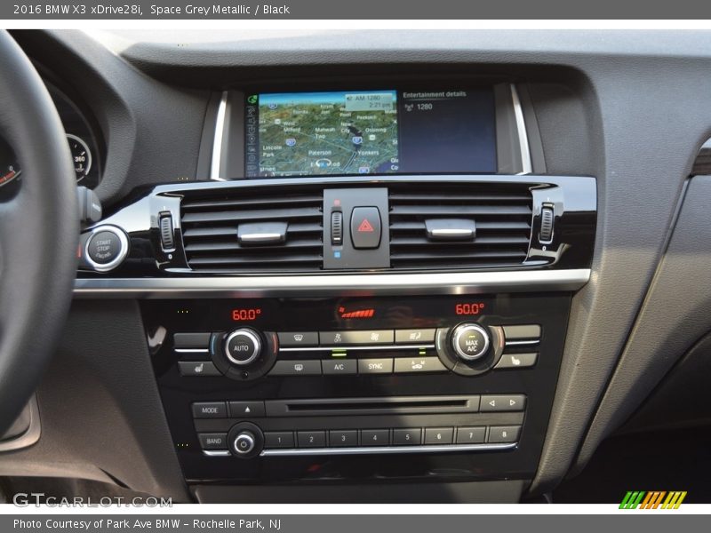 Space Grey Metallic / Black 2016 BMW X3 xDrive28i