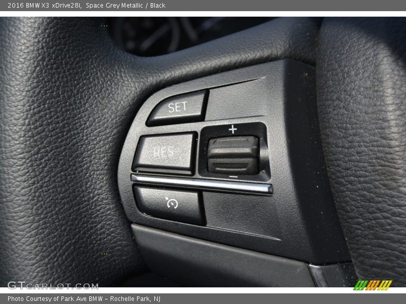 Space Grey Metallic / Black 2016 BMW X3 xDrive28i