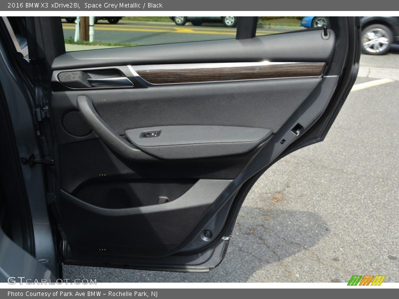 Space Grey Metallic / Black 2016 BMW X3 xDrive28i