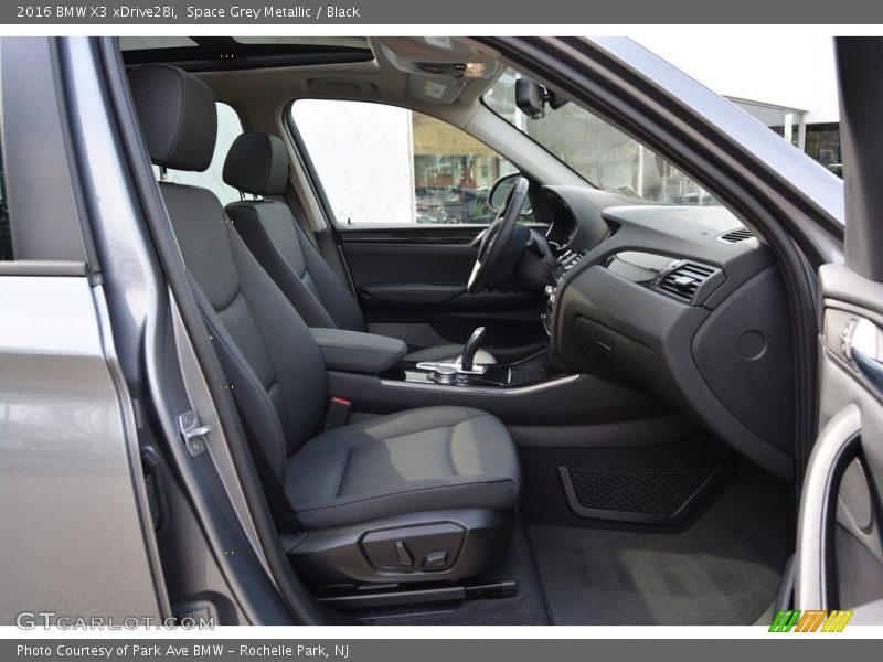 Space Grey Metallic / Black 2016 BMW X3 xDrive28i