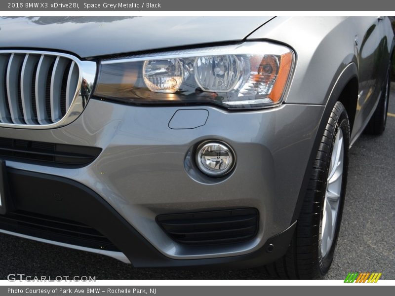 Space Grey Metallic / Black 2016 BMW X3 xDrive28i