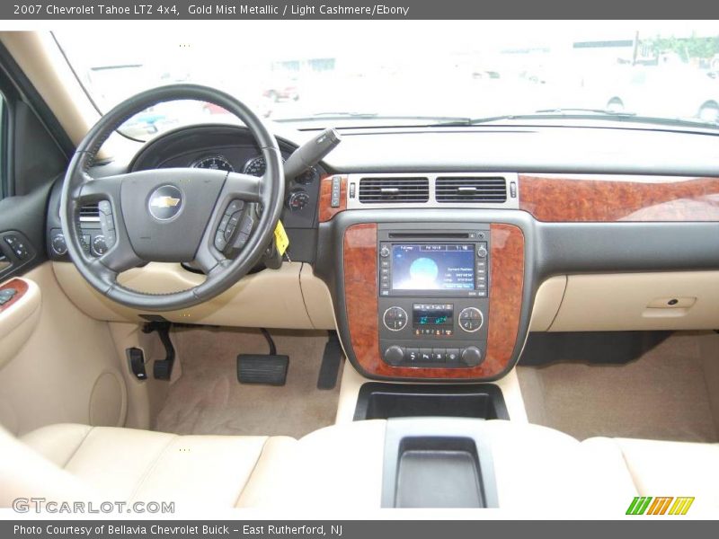 Gold Mist Metallic / Light Cashmere/Ebony 2007 Chevrolet Tahoe LTZ 4x4