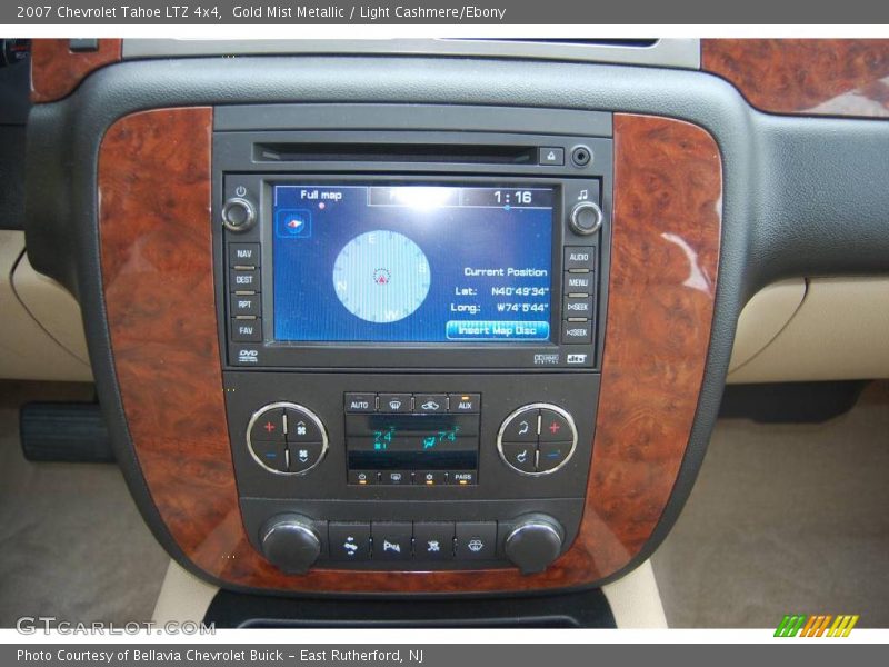 Gold Mist Metallic / Light Cashmere/Ebony 2007 Chevrolet Tahoe LTZ 4x4
