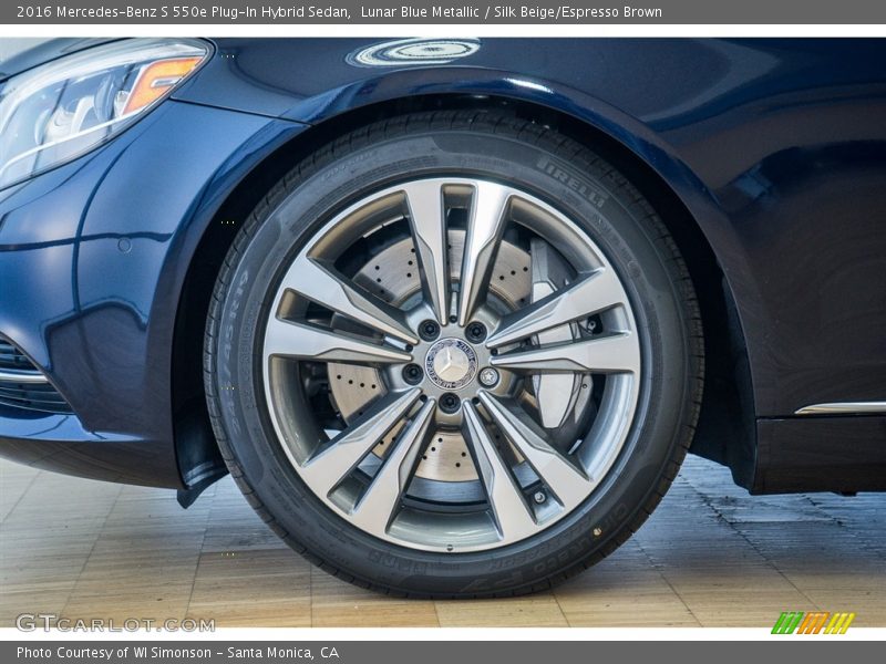  2016 S 550e Plug-In Hybrid Sedan Wheel