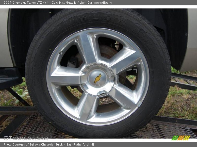 Gold Mist Metallic / Light Cashmere/Ebony 2007 Chevrolet Tahoe LTZ 4x4