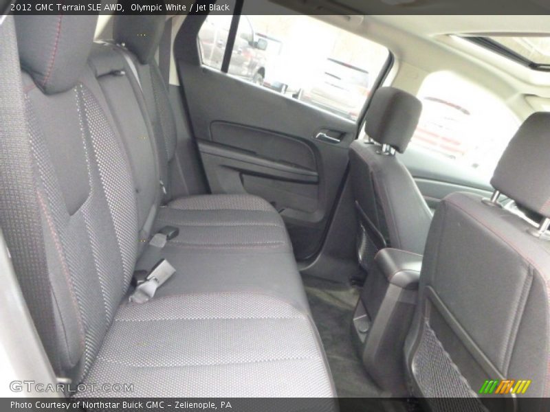 Olympic White / Jet Black 2012 GMC Terrain SLE AWD