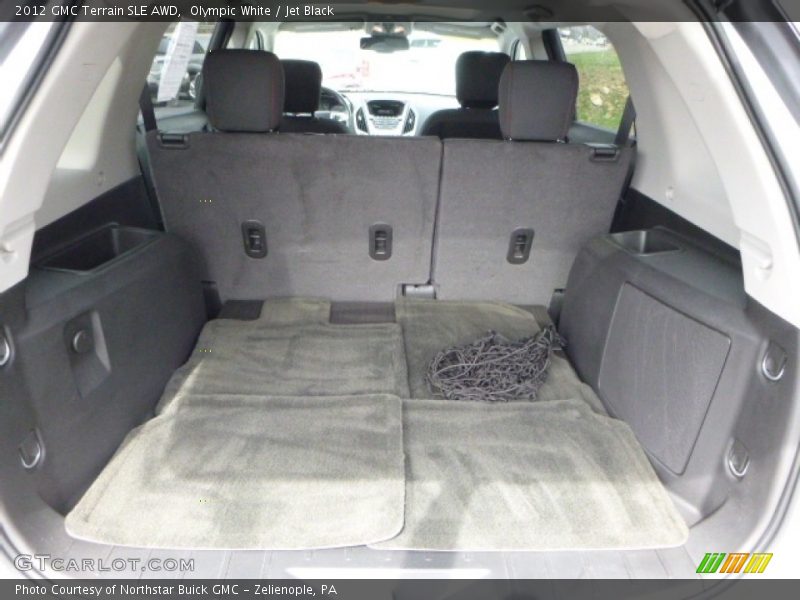 Olympic White / Jet Black 2012 GMC Terrain SLE AWD