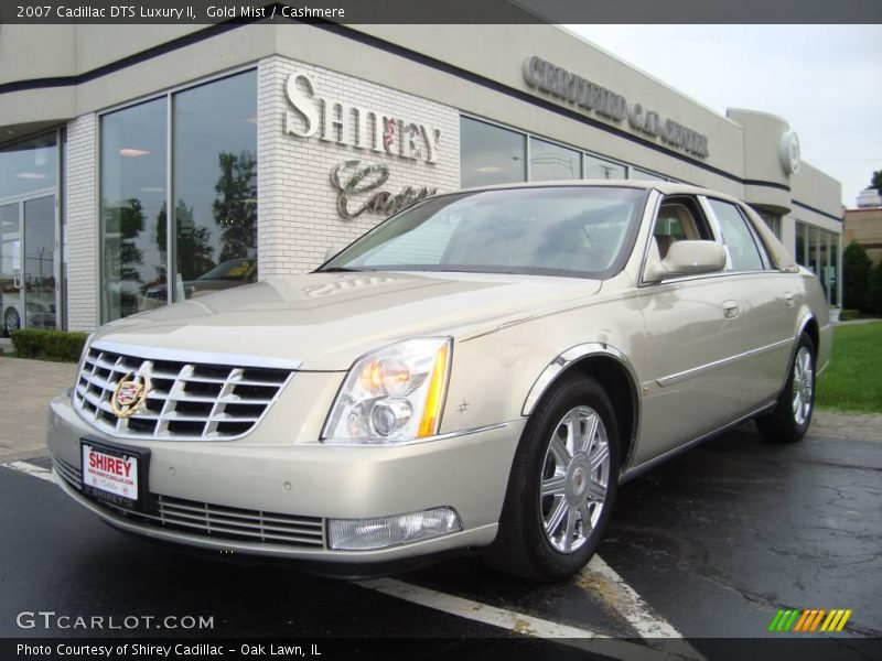 Gold Mist / Cashmere 2007 Cadillac DTS Luxury II