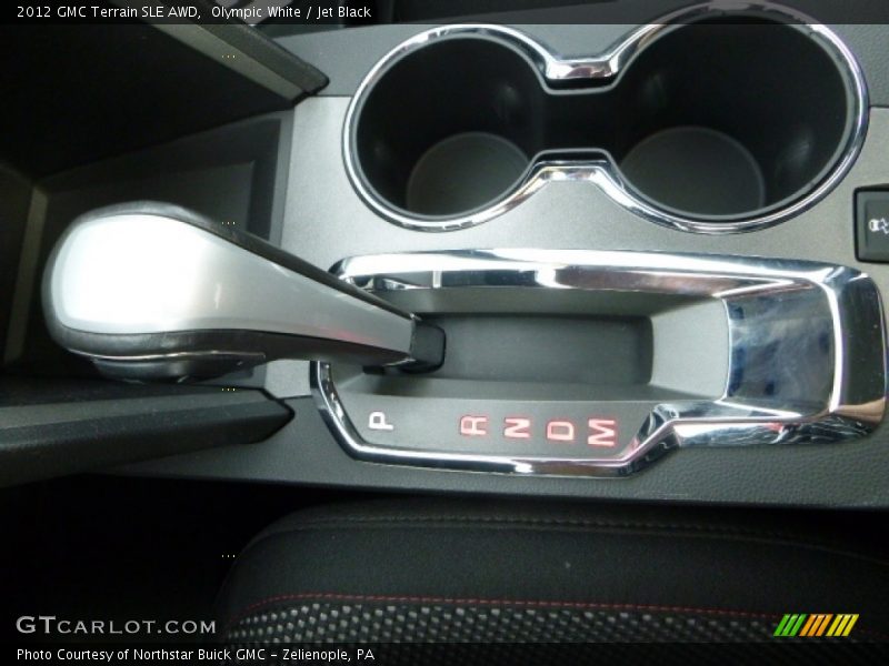 Olympic White / Jet Black 2012 GMC Terrain SLE AWD