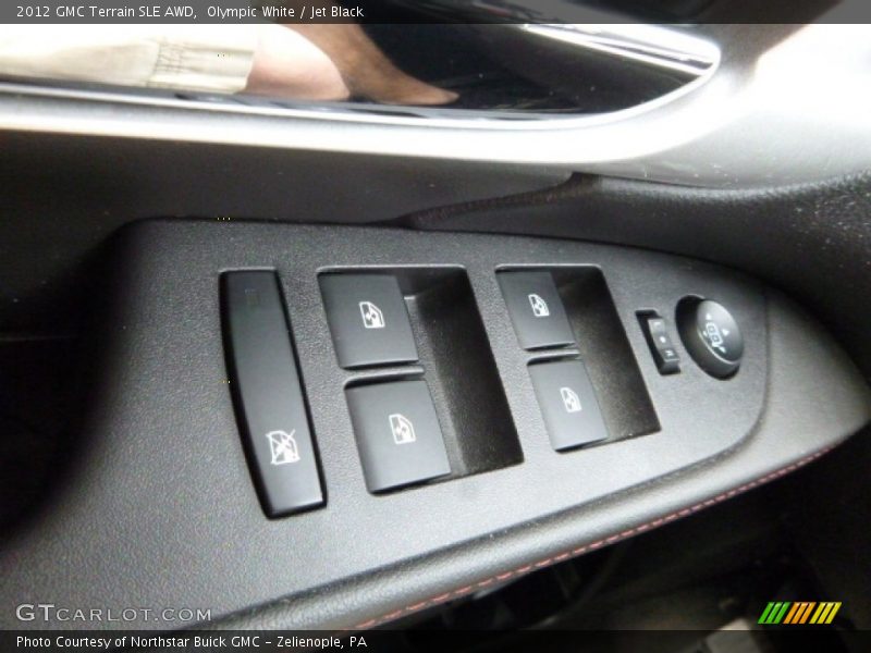 Olympic White / Jet Black 2012 GMC Terrain SLE AWD