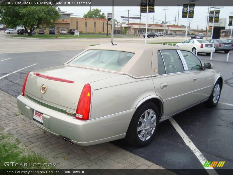 Gold Mist / Cashmere 2007 Cadillac DTS Luxury II