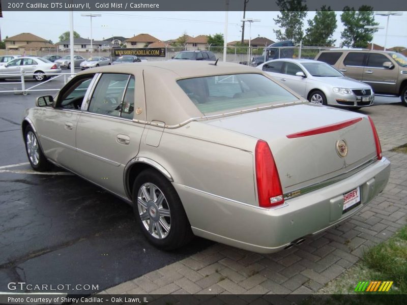 Gold Mist / Cashmere 2007 Cadillac DTS Luxury II