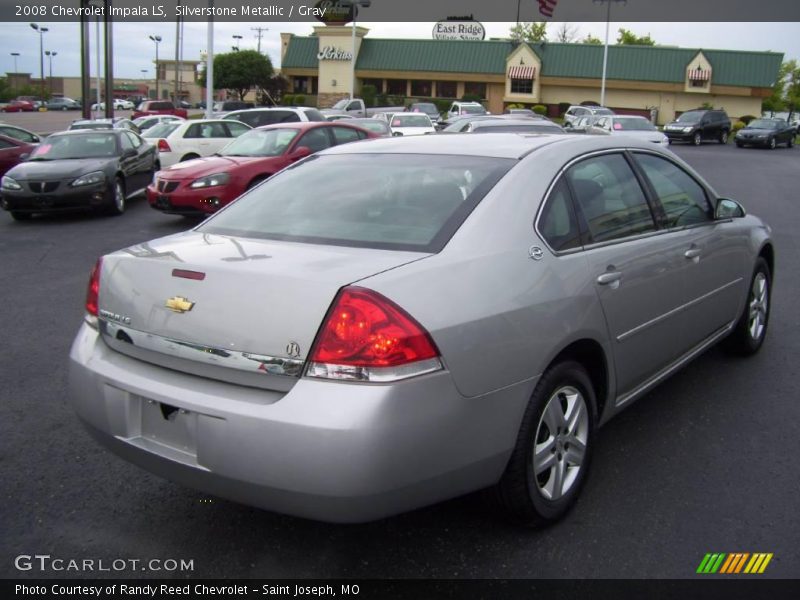 Silverstone Metallic / Gray 2008 Chevrolet Impala LS