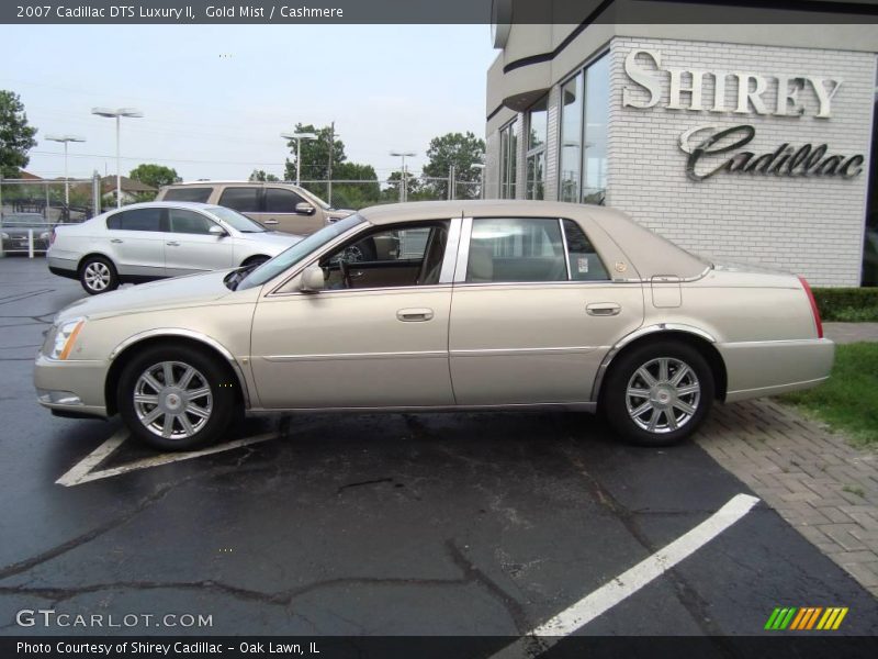 Gold Mist / Cashmere 2007 Cadillac DTS Luxury II