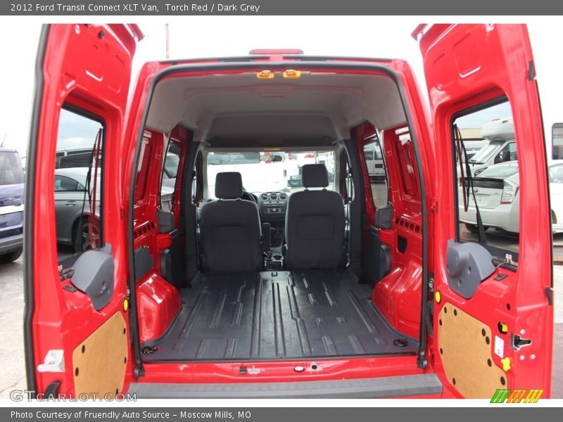Torch Red / Dark Grey 2012 Ford Transit Connect XLT Van