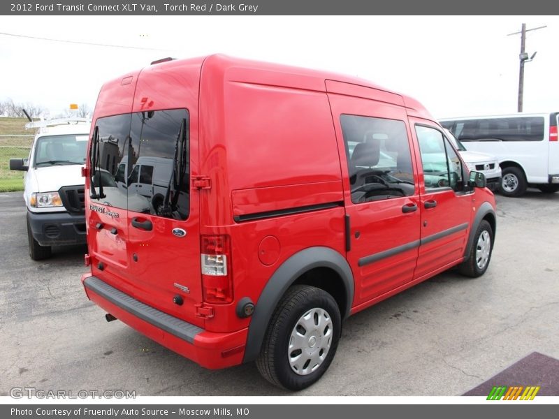 Torch Red / Dark Grey 2012 Ford Transit Connect XLT Van