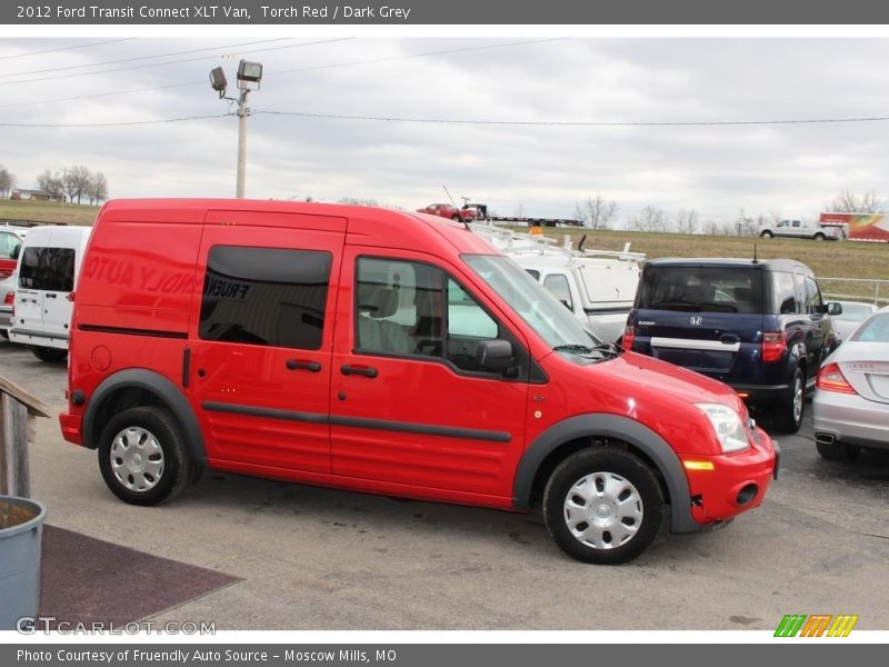Torch Red / Dark Grey 2012 Ford Transit Connect XLT Van