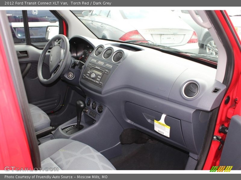 Torch Red / Dark Grey 2012 Ford Transit Connect XLT Van