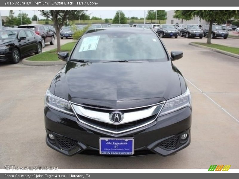 Crystal Black Pearl / Ebony 2016 Acura ILX Premium