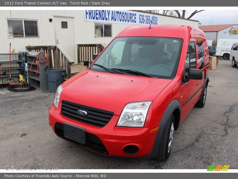 Torch Red / Dark Grey 2012 Ford Transit Connect XLT Van