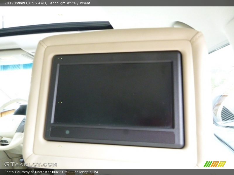 Moonlight White / Wheat 2012 Infiniti QX 56 4WD