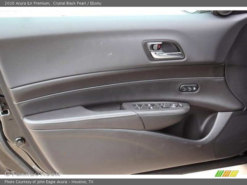 Crystal Black Pearl / Ebony 2016 Acura ILX Premium