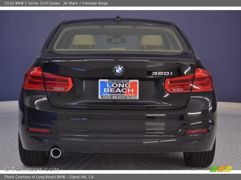Jet Black / Venetian Beige 2016 BMW 3 Series 320i Sedan