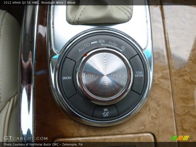 Moonlight White / Wheat 2012 Infiniti QX 56 4WD
