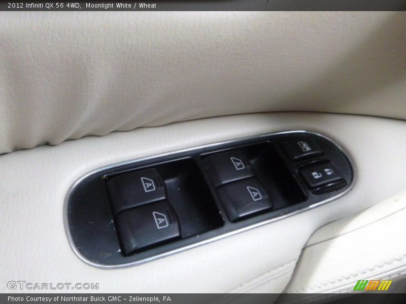 Moonlight White / Wheat 2012 Infiniti QX 56 4WD