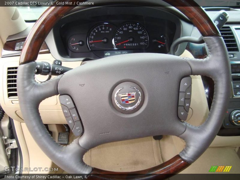 Gold Mist / Cashmere 2007 Cadillac DTS Luxury II