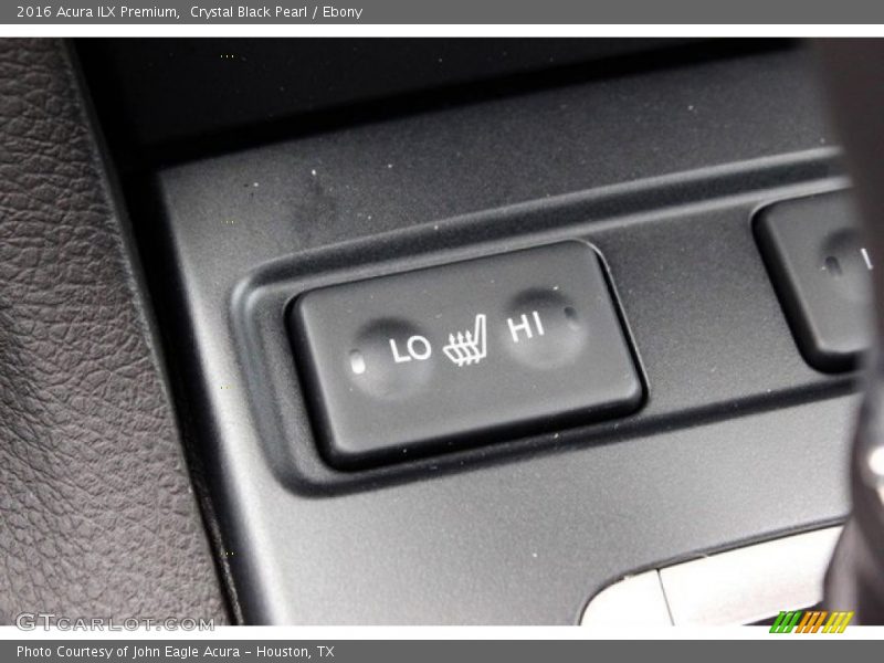 Crystal Black Pearl / Ebony 2016 Acura ILX Premium