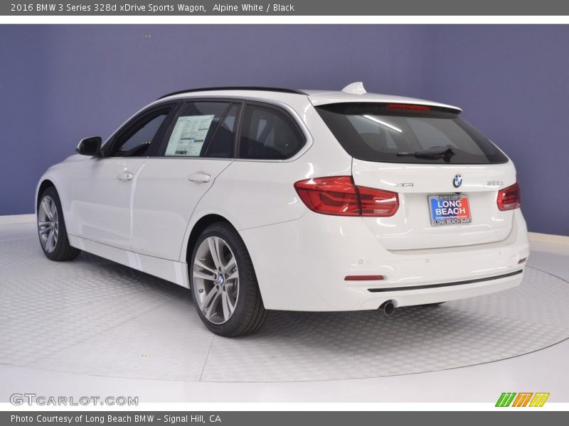 Alpine White / Black 2016 BMW 3 Series 328d xDrive Sports Wagon