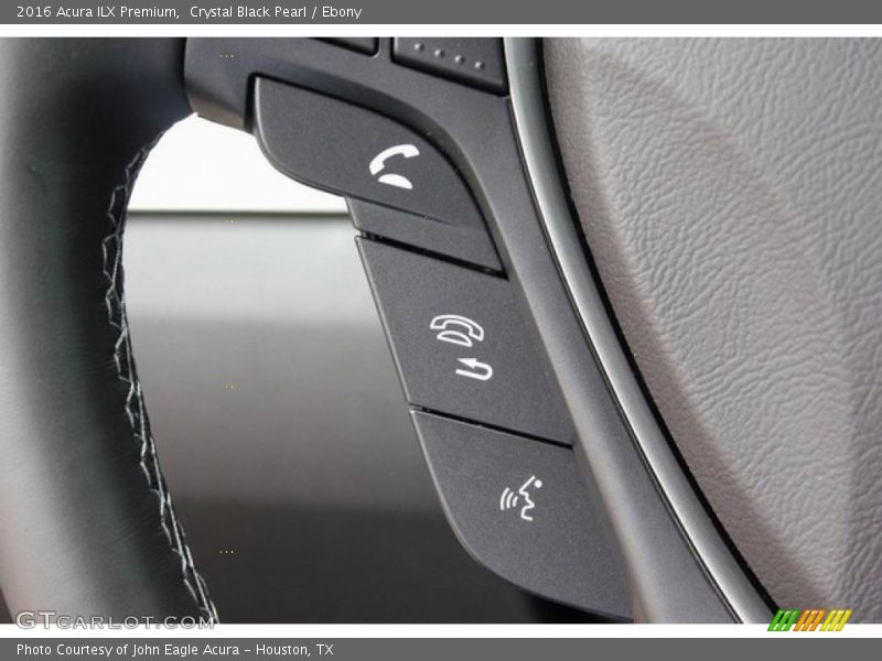 Crystal Black Pearl / Ebony 2016 Acura ILX Premium