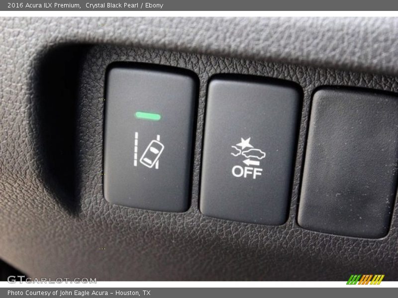 Crystal Black Pearl / Ebony 2016 Acura ILX Premium