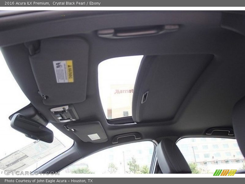 Crystal Black Pearl / Ebony 2016 Acura ILX Premium