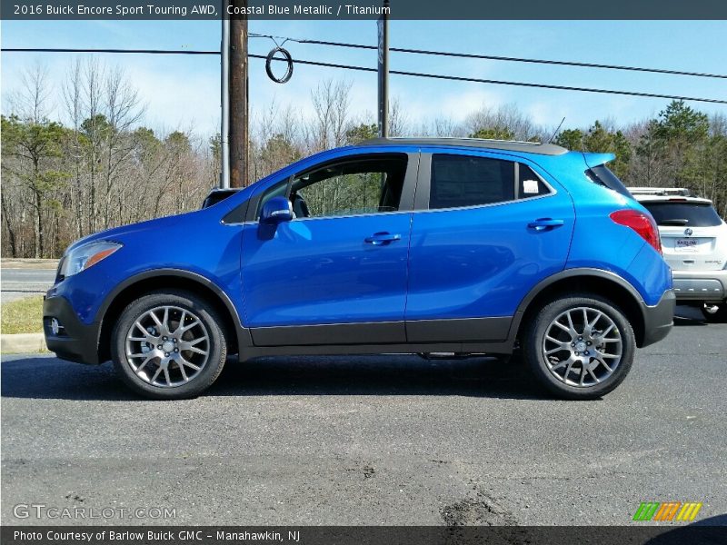  2016 Encore Sport Touring AWD Coastal Blue Metallic