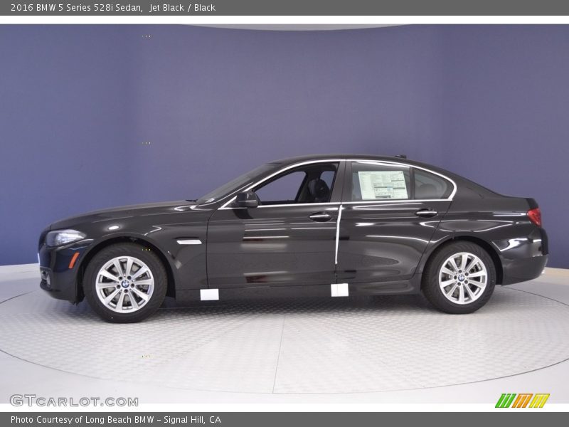 Jet Black / Black 2016 BMW 5 Series 528i Sedan