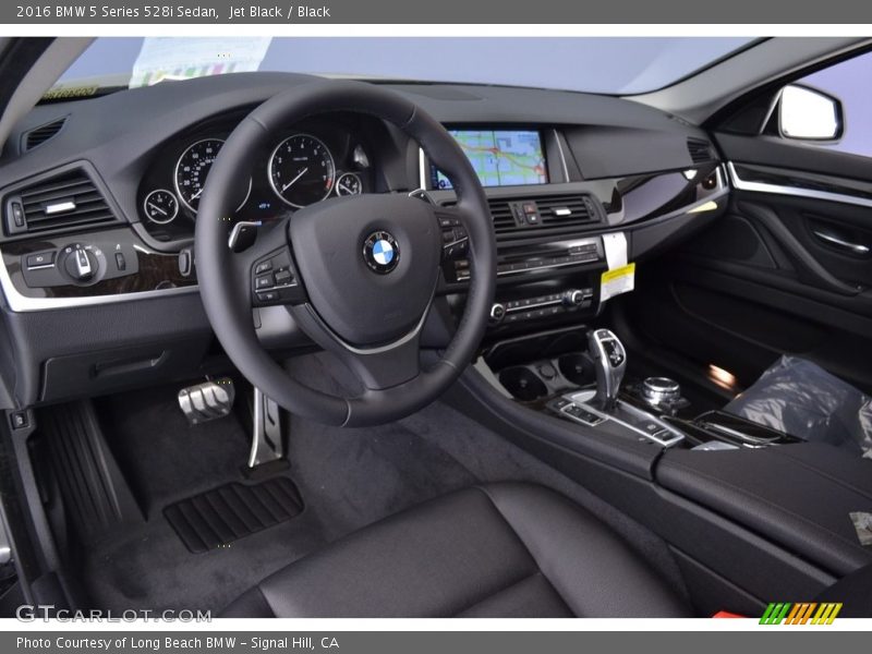 Jet Black / Black 2016 BMW 5 Series 528i Sedan