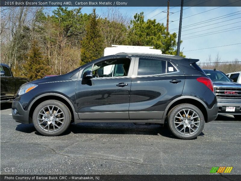  2016 Encore Sport Touring AWD Carbon Black Metallic