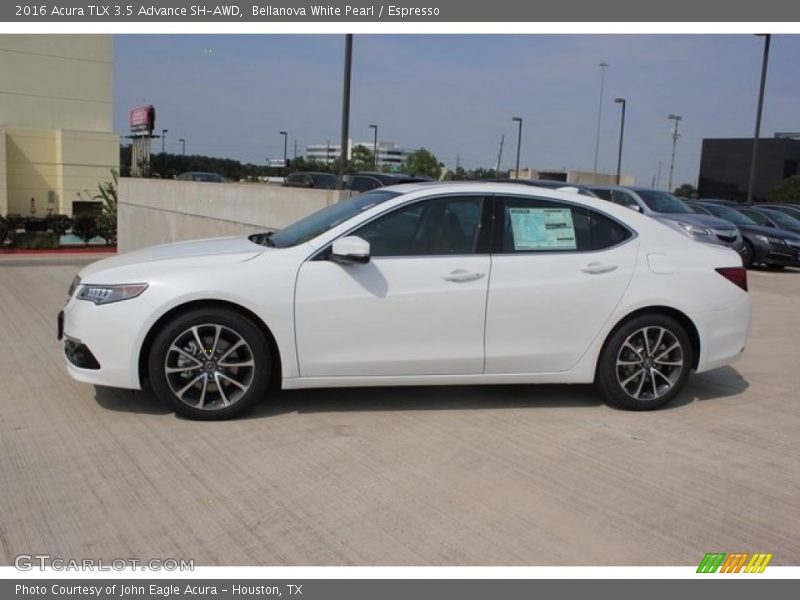  2016 TLX 3.5 Advance SH-AWD Bellanova White Pearl