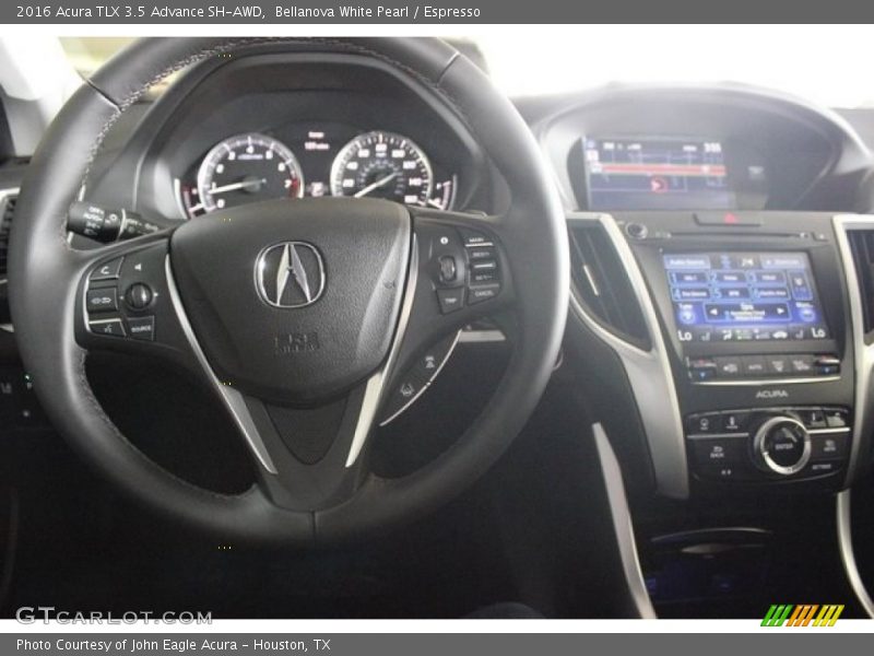 Bellanova White Pearl / Espresso 2016 Acura TLX 3.5 Advance SH-AWD