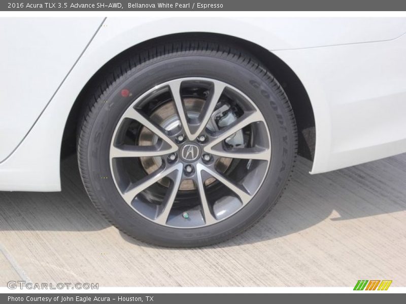 Bellanova White Pearl / Espresso 2016 Acura TLX 3.5 Advance SH-AWD