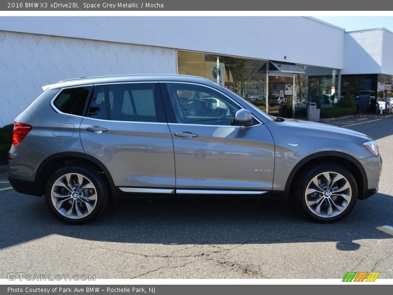Space Grey Metallic / Mocha 2016 BMW X3 xDrive28i