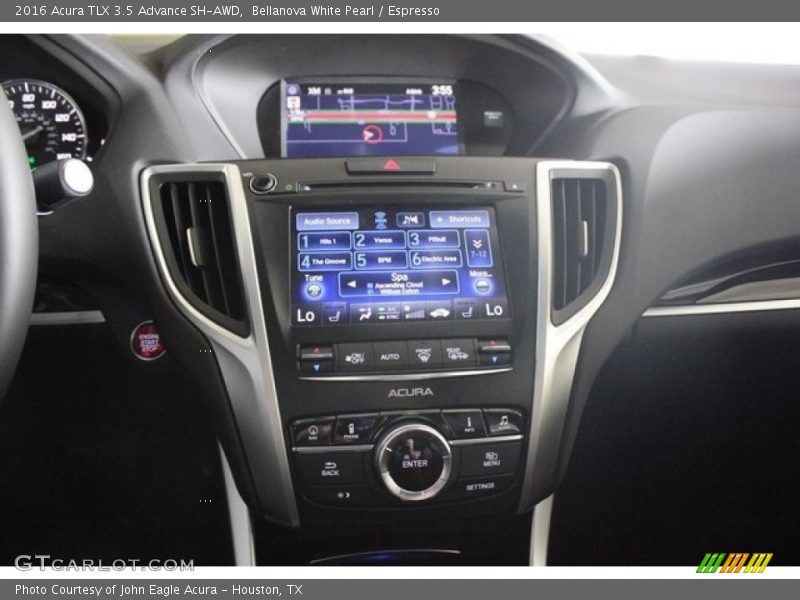 Bellanova White Pearl / Espresso 2016 Acura TLX 3.5 Advance SH-AWD