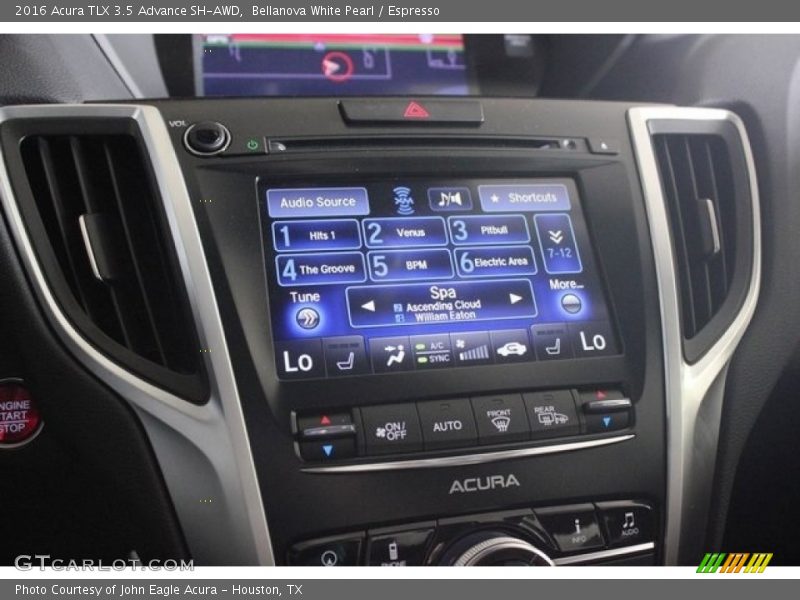 Bellanova White Pearl / Espresso 2016 Acura TLX 3.5 Advance SH-AWD
