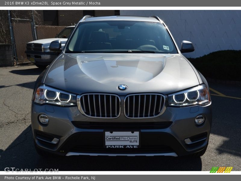 Space Grey Metallic / Mocha 2016 BMW X3 xDrive28i