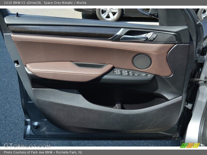 Space Grey Metallic / Mocha 2016 BMW X3 xDrive28i