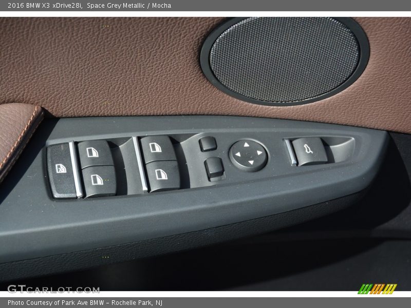 Space Grey Metallic / Mocha 2016 BMW X3 xDrive28i